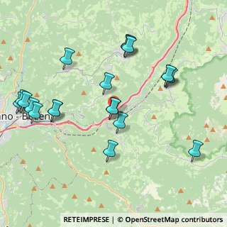 Mappa Autostrada del Brennero, 39054 Renon BZ, Italia (4.404)