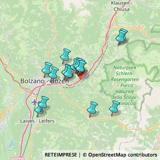 Mappa Autostrada del Brennero, 39054 Renon BZ, Italia (5.75471)