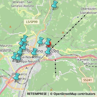 Mappa Via Latemar, 39100 Bolzano BZ, Italia (2.23667)