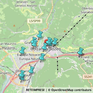 Mappa VIA DOKTOR JOSEPH STREITER, 39100 Bolzano BZ, Italia (1.86357)