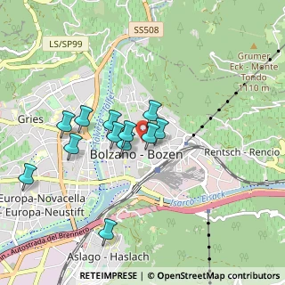 Mappa VIA DOKTOR JOSEPH STREITER, 39100 Bolzano BZ, Italia (0.7575)