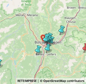 Mappa Gries - S.Quirino, 39100 Bolzano BZ, Italia (15.20909)