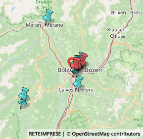 Mappa Gries - S.Quirino, 39100 Bolzano BZ, Italia (8.09615)