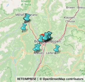 Mappa Gries - S.Quirino, 39100 Bolzano BZ, Italia (7.84938)