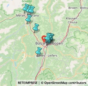 Mappa Gries - S.Quirino, 39100 Bolzano BZ, Italia (10.08917)