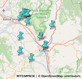 Mappa Via Prato, 06038 Spello PG, Italia (8.55333)