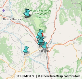 Mappa Via Prato, 06038 Spello PG, Italia (5.98)