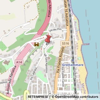 Mappa Via Sotto le Mura, 5, 63066 Grottammare, Ascoli Piceno (Marche)