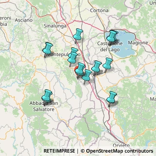 Mappa Via Adige, 53047 Sarteano SI, Italia (13.61053)
