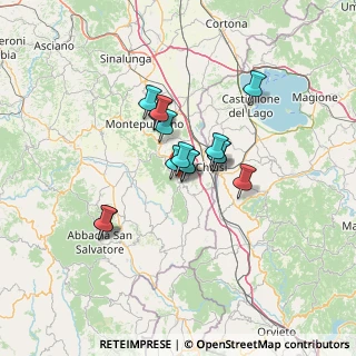 Mappa Via Adige, 53047 Sarteano SI, Italia (9.41)