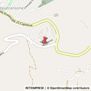 Mappa Contrada San Rustico, 2, 63065 Ripatransone, Ascoli Piceno (Marche)