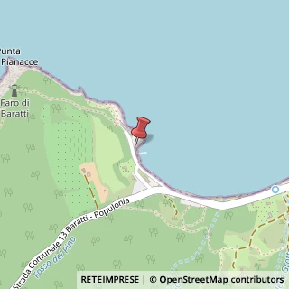 Mappa Località Baratti, 230, 57025 Piombino, Livorno (Toscana)