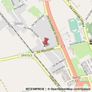 Mappa Via Achille Grandi,  2, 06038 Spello, Perugia (Umbria)