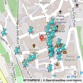 Mappa Via Giuseppe Garibaldi, 06038 Spello PG, Italia (0.06154)