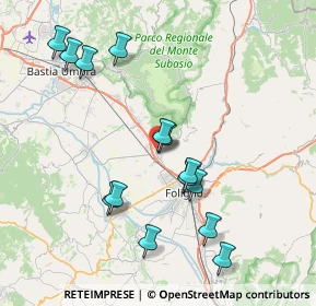 Mappa Via Giuseppe Garibaldi, 06038 Spello PG, Italia (8.27714)