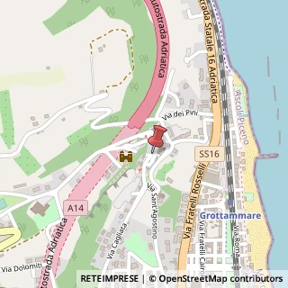 Mappa Piazza Peretti, 8, 63066 Grottammare, Ascoli Piceno (Marche)