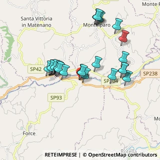 Mappa Contrada S. Salvatore, 63853 Montelparo FM, Italia (1.86538)