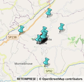 Mappa Via Roma, 63068 Montalto delle Marche AP, Italia (0.631)