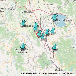Mappa Via di Fuori, 53047 Sarteano SI, Italia (13.54278)