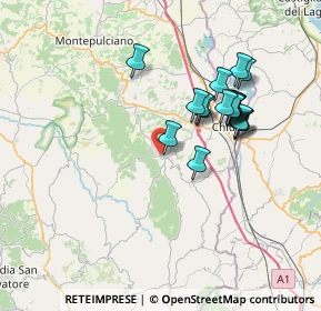 Mappa Via di Fuori, 53047 Sarteano SI, Italia (6.7)