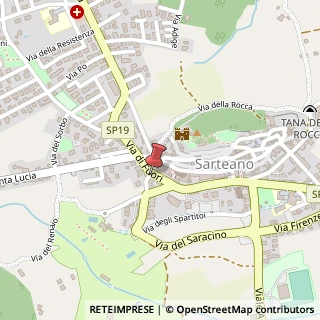 Mappa Via di fuori 63, 53047 Sarteano, Siena (Toscana)