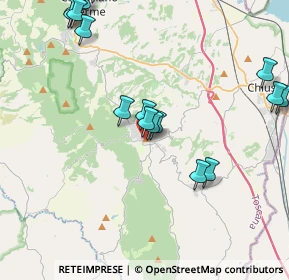 Mappa Piazza S. Lorenzo, 53047 Sarteano SI, Italia (5.26611)