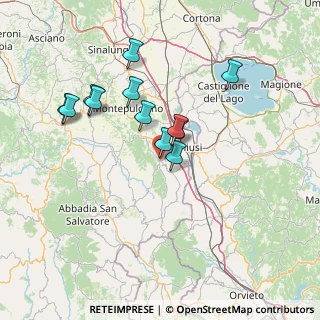 Mappa Via San Giovanni Bosco, 53047 Sarteano SI, Italia (13.22583)