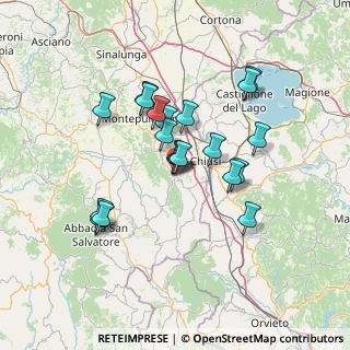 Mappa Via San Giovanni Bosco, 53047 Sarteano SI, Italia (12.3325)