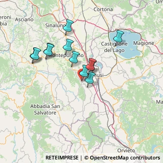 Mappa Via Porta di Mezzo, 53047 Sarteano SI, Italia (13.1675)