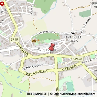 Mappa Piazza Domenico Bargagli, 12, 53047 Sarteano, Siena (Toscana)