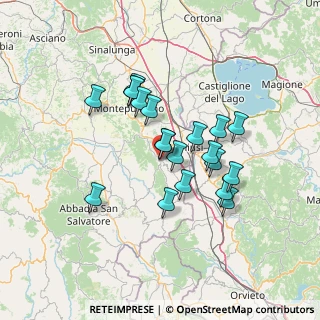 Mappa Via Roma, 53047 Sarteano SI, Italia (11.8915)