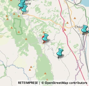 Mappa Via Roma, 53047 Sarteano SI, Italia (6.13455)