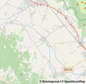 Mappa Via Ponte della Morte, 06033 Cannara PG, Italia (5.308)