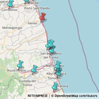 Mappa Via del Mercato, 63066 Grottammare AP, Italia (21.40615)