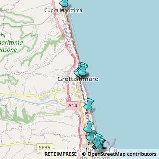 Mappa Via del Mercato, 63066 Grottammare AP, Italia (3.238)