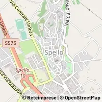 Térkép Spello