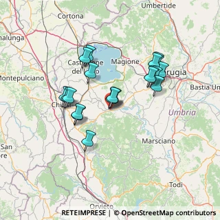 Mappa Via Galileo, 06064 Panicale PG, Italia (13.0315)