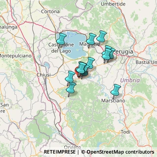 Mappa Via Galileo, 06064 Panicale PG, Italia (9.49071)