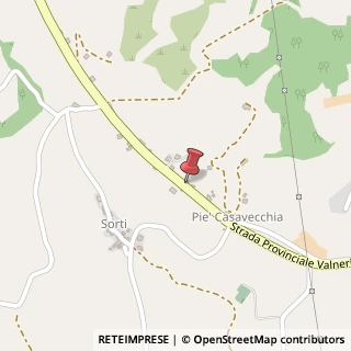 Mappa Via Val Nerina, 13, 62036 Pieve Torina, Macerata (Marche)
