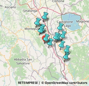 Mappa Via Lago Trasimeno, 53047 Sarteano SI, Italia (10.5075)