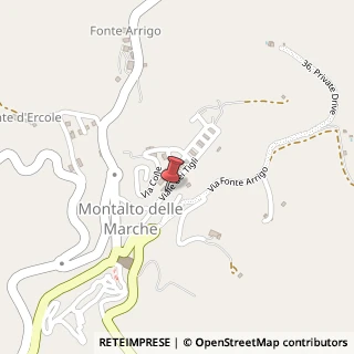 Mappa Viale dei Tigli, 53, 63068 Montalto delle Marche, Ascoli Piceno (Marche)