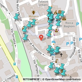 Mappa Via Seminario Vecchio, 06038 Spello PG, Italia (0.08889)
