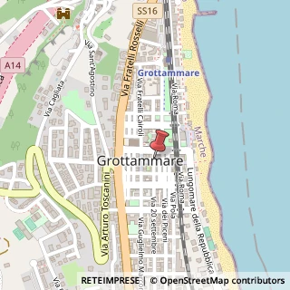 Mappa Piazza Dante Alighieri, 9, 63066 Grottammare, Ascoli Piceno (Marche)
