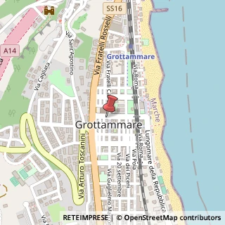 Mappa Via Laureati, 6, 63066 Grottammare, Ascoli Piceno (Marche)