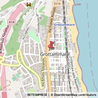 Mappa Via G. Matteotti, 1, 63066 Grottammare, Ascoli Piceno (Marche)