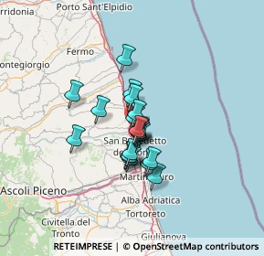 Mappa Piazza Kursaal, 63013 Grottammare AP, Italia (8.5055)