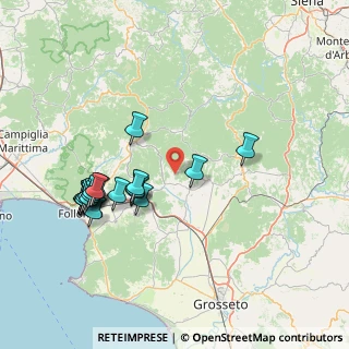 Mappa Localita' Casteani, 58023 Gavorrano GR, Italia (16.5175)