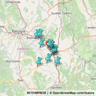 Mappa Spello, 06038 Spello PG, Italia (7.69667)