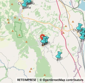 Mappa Via Ombrone, 53047 Sarteano SI, Italia (5.79538)