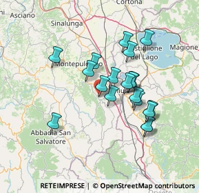 Mappa Via Ombrone, 53047 Sarteano SI, Italia (12.39316)